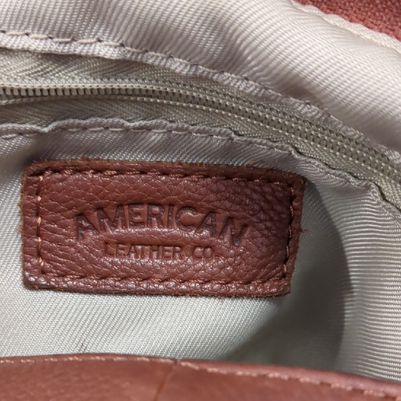 Brown Leather Backpack